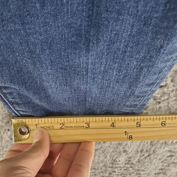 Loft Plus Jeans Womens Size 16 Blue High Waist Skinny Denim Stretch - Picture 10 of 14